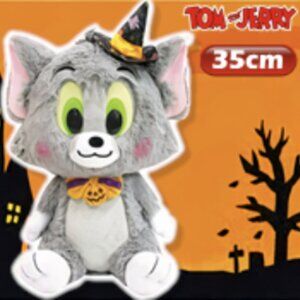 New Official Tom and Jerry Halloween Dress-up Baby Tom Plush 35cm Japan